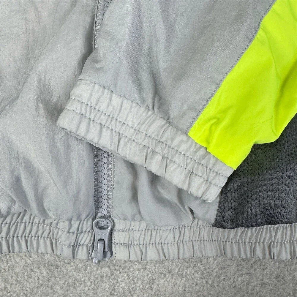 Nike x CLOT Track Jacket Mens M Gray Reflective Full Zip Windbreaker - Picture 3 of 16